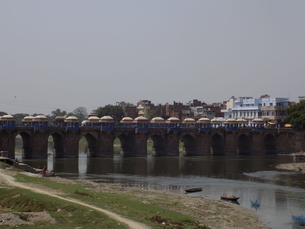 gomati water polluted