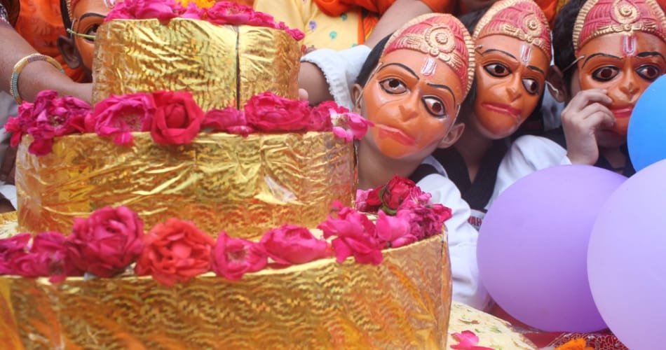 hanuman jayanti, hanuman jayanti celebration, hindu festival, chandigarh temples