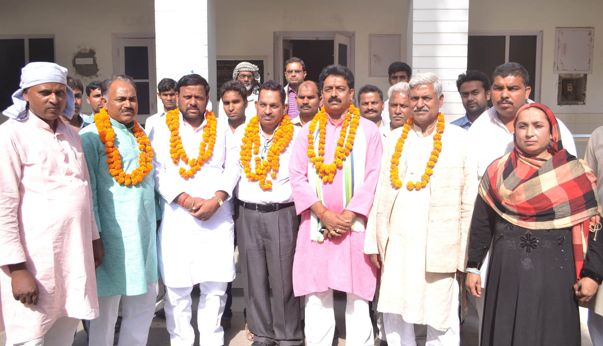 kishor khadda, Rajendra Padrauna candidate