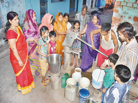 Dry mouth tease hand pumps, taps defying show