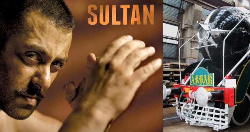अकबर इंजन के साथ सलमान खान की मूवी सुल्तान की शूटिंग