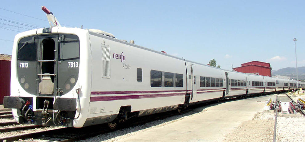 this super luxury train came from Spain in india