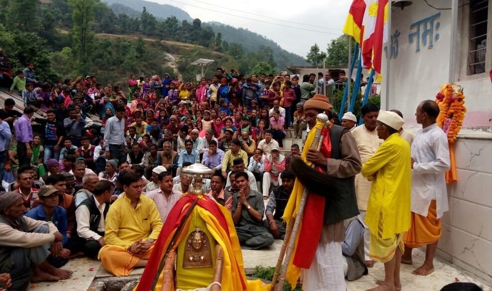Vasudeva Pujar village reverberated with cheers
