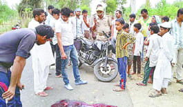 The death of the young man to be vulnerable to car