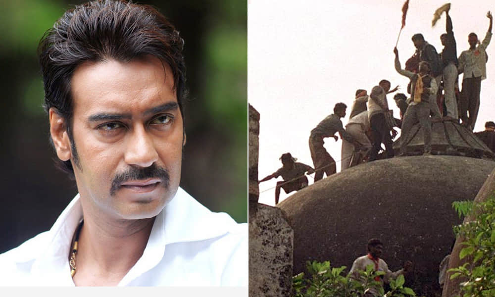Ajay Devgn in a film on Babri Masjid demolition