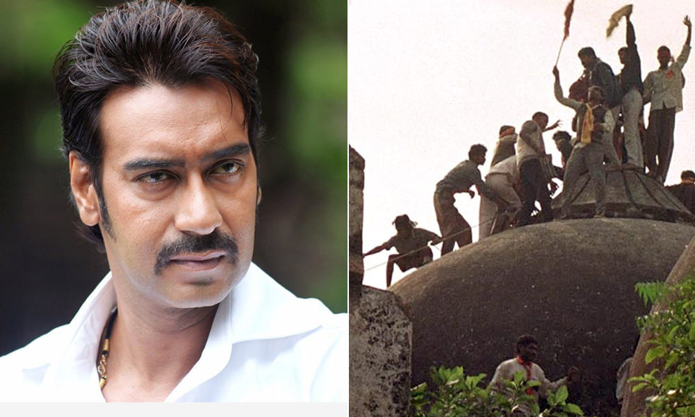 Ajay Devgn in a film on Babri Masjid demolition