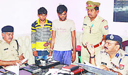 Two crooks arrested for looting