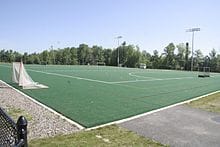 Dhyan Chand Stadium blue Astroturf start Bicna