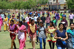 My simple question paper B.Ed. candidates face shine