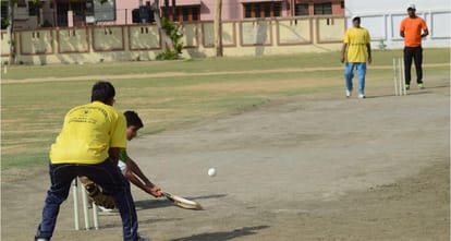 bad arrangement for blind cricketers
