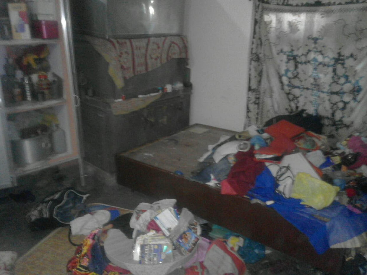 Deserted house broken into and stolen