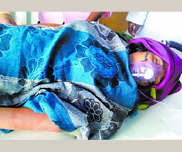 A woman got alive after death in Bahraich.