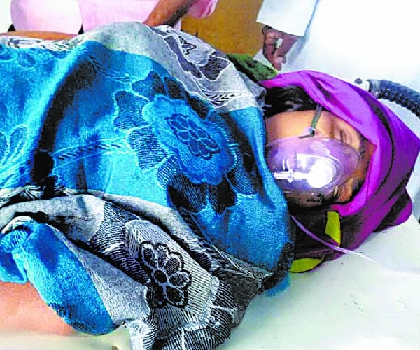 A woman got alive after death in Bahraich.