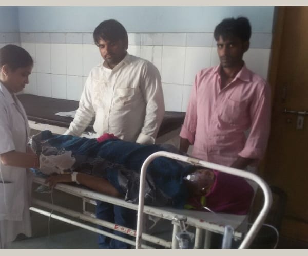 A woman got alive after death in Bahraich.