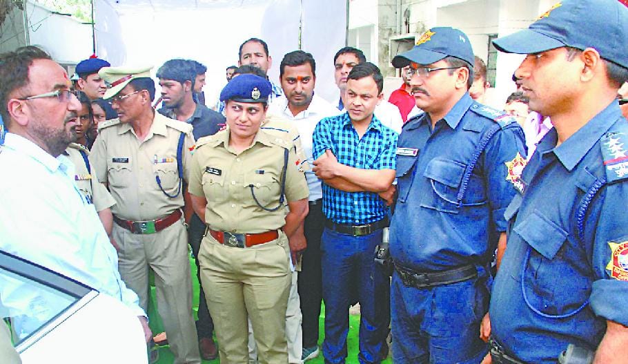 DGP arrived Haldwani