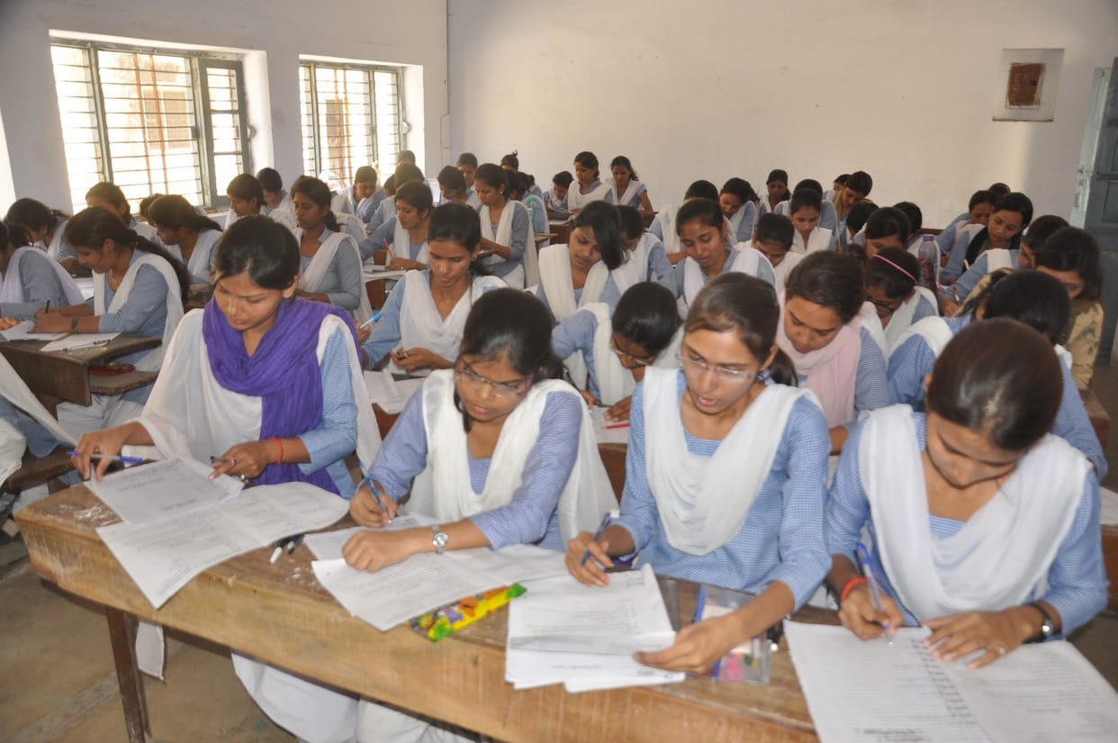 bed entrance exam completed in peaceful environment