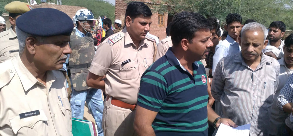minor body brought out of grave in gurgaon