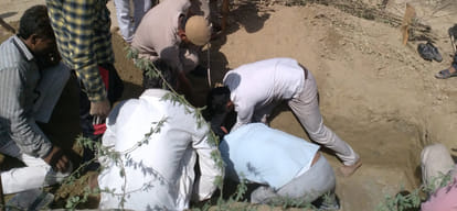 girl who was buried and then taken out of grave was strangled to death