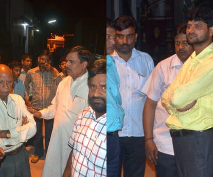 A woman died accidently in lucknow.