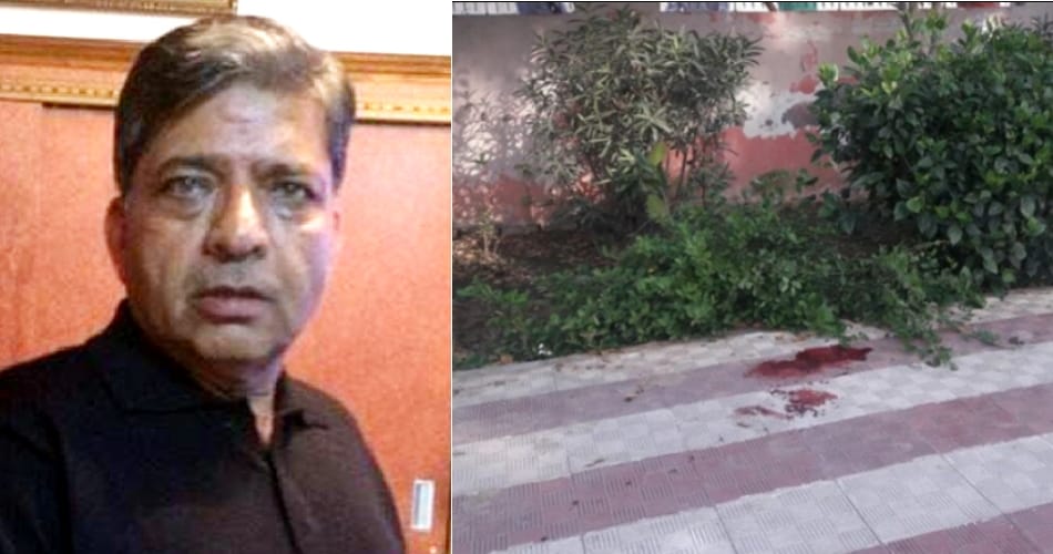 ashok kaka murder, congres leader murder, rohtak protest, rohtak businessman protest, haryana