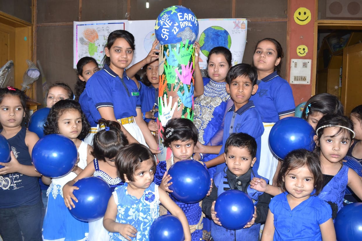 The children had a determination to beat Mother Earth