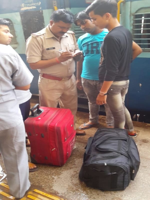 unidentified bag found in jhelam express