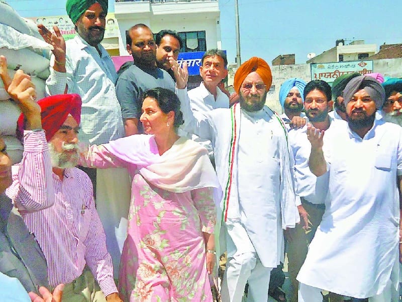 Preneet Kaur, wheat, slow lifting, government, whipped, Patiala