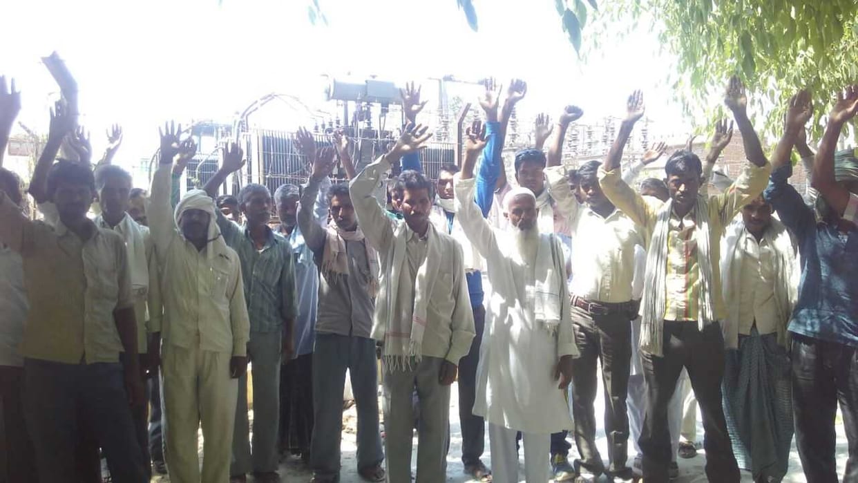 Five days after the electricity in many villages