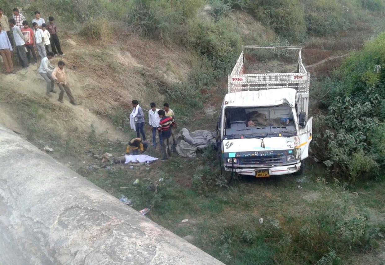 THREE DIED IN ROAD ACCIDENT ON HIGHWAY