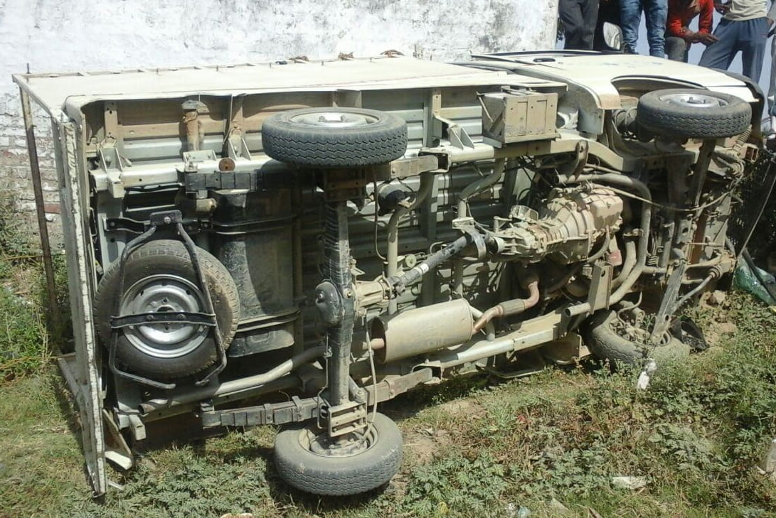 DJ vehicle crushed eight