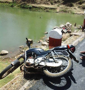 injured in bike accident