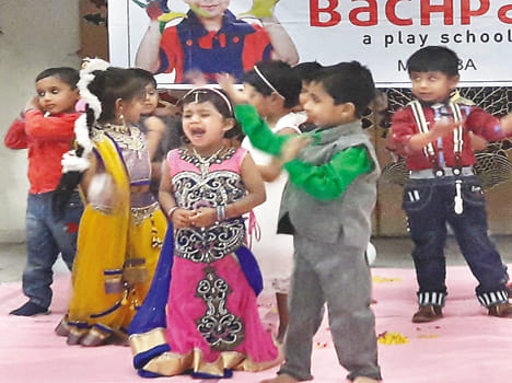 Younger children raised in the annual rock