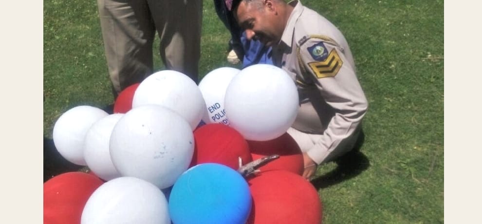 pakistani balloon found at jubbal shimla.