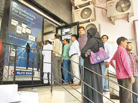 ATM booths closed shutter, angry consumer