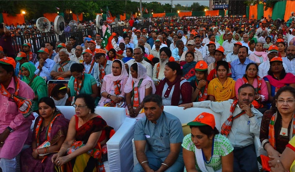 haryana CM vikas rally in panchkula, got gift of Several major projects 