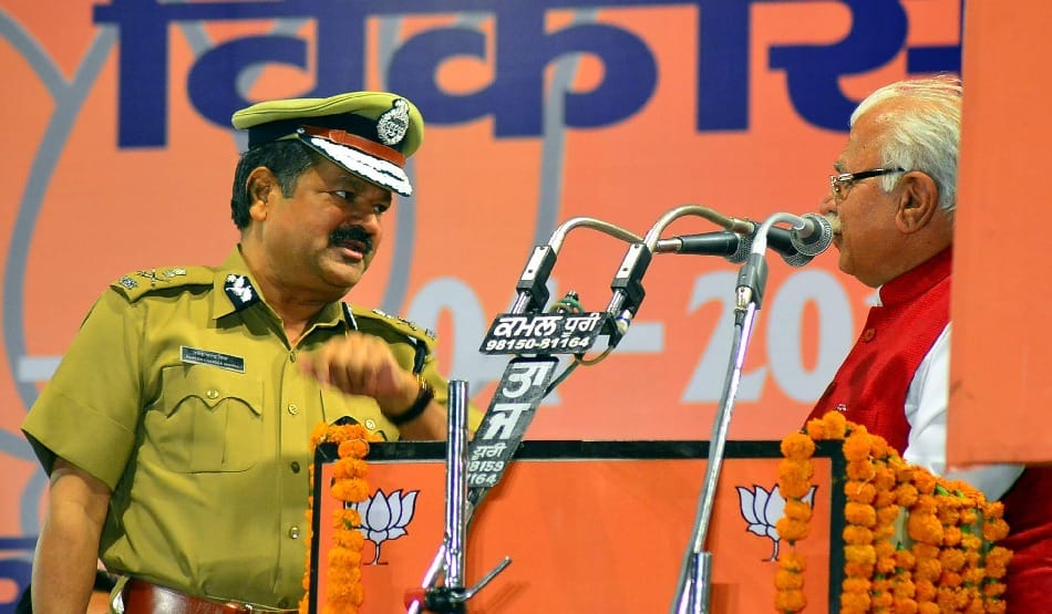 haryana CM vikas rally in panchkula, got gift of Several major projects 