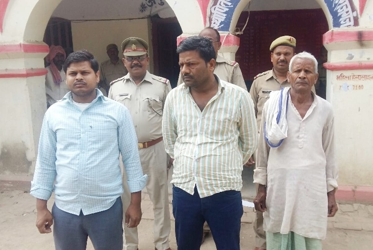 Head teacher's family beaten