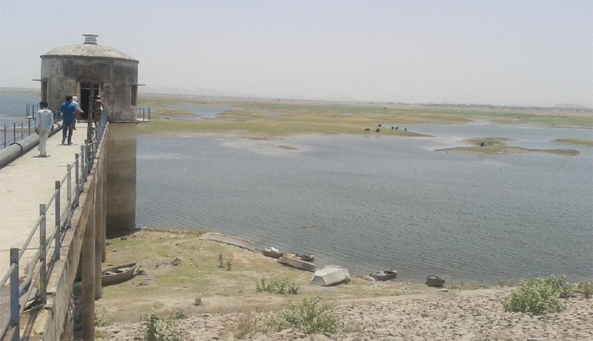 8 dams have dried up out of 13 in bundelkhand