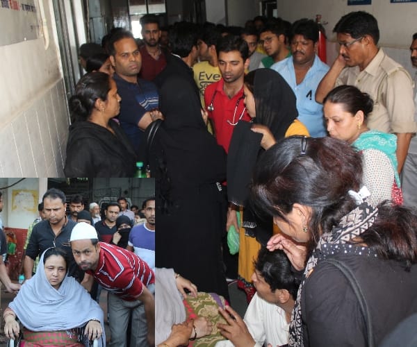 Ruckus in KJMU hospital in Lucknow.