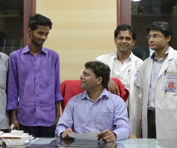 A strange case in KGMU Lucknow.
