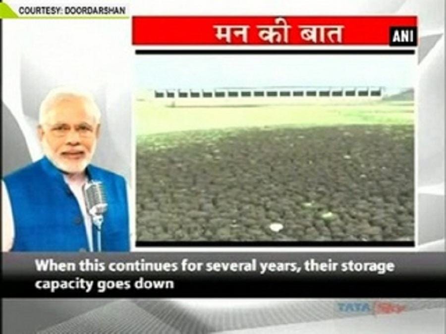Led by Modi's speech in the village show