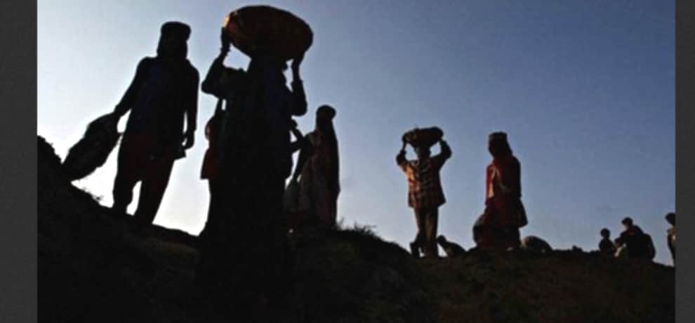 man doing his job after his death in mnrega
