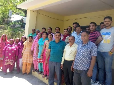 national panchayati day in badgawan.