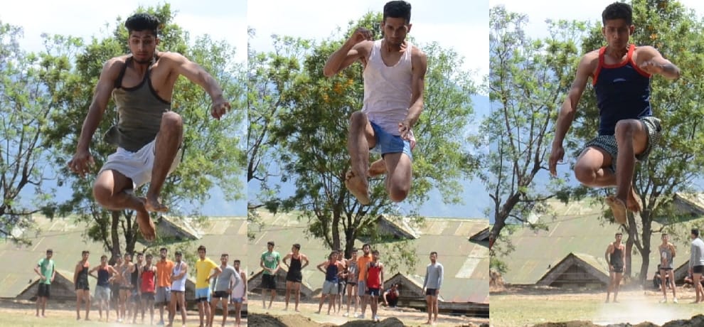  police recruitment in himachal, ground test at kangra and hamirpur.