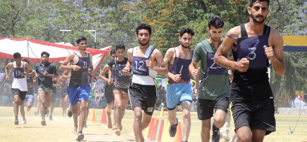  police recruitment in himachal, ground test at kangra and hamirpur.