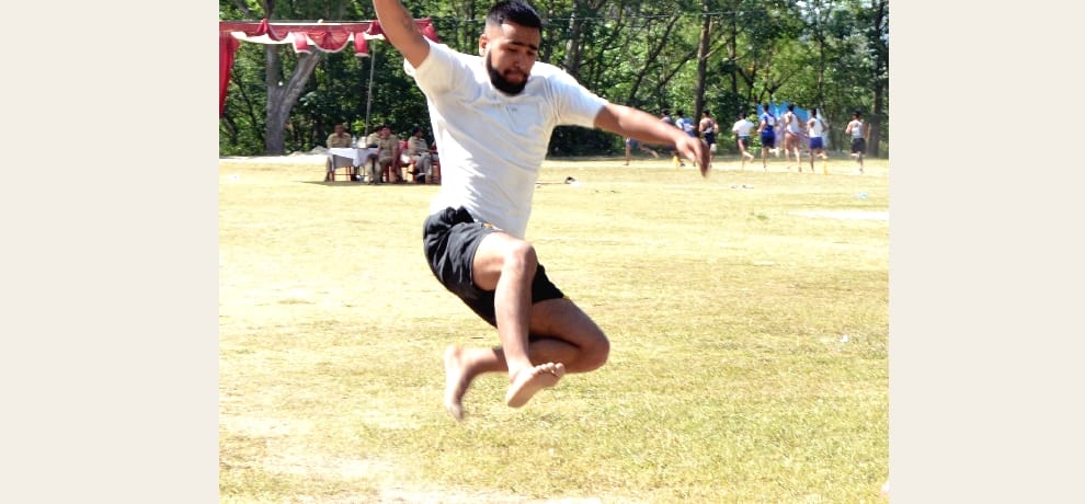  police recruitment in himachal, ground test at kangra and hamirpur.