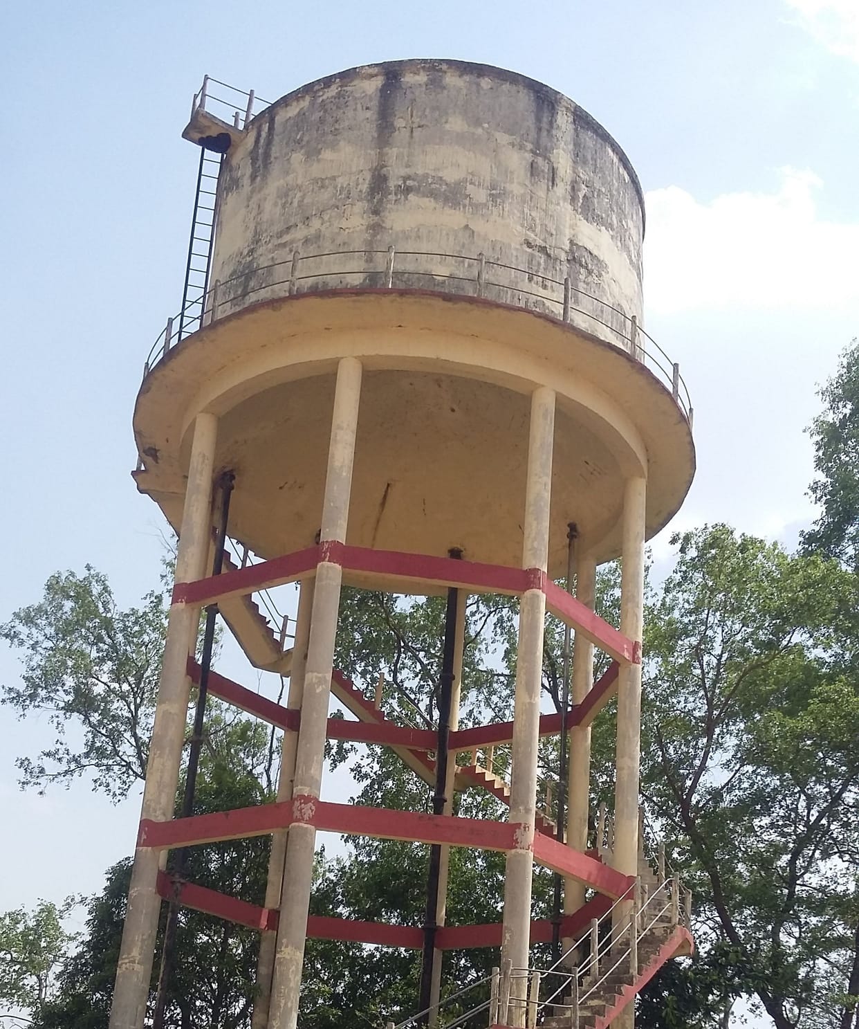 The water tank has died
