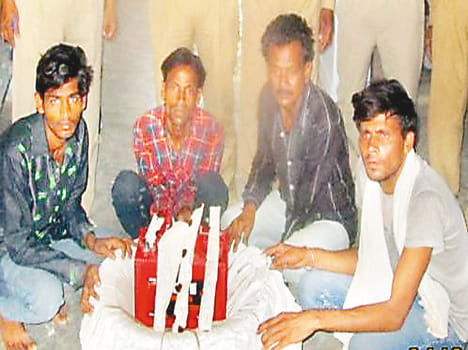 Four arrested in theft at Market Gate