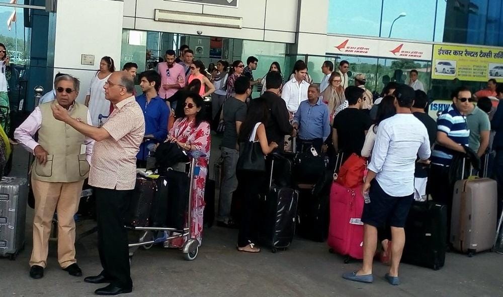 vvip reached doon airport 