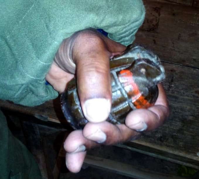 Waranasi court found hand grenades, chaos
